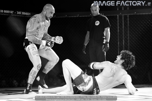 2011-05-07 Milano in the cage 3499 Mixed Martial Arts - 77 Kg - Alex Celotto ITA - Rafael Torres BRA